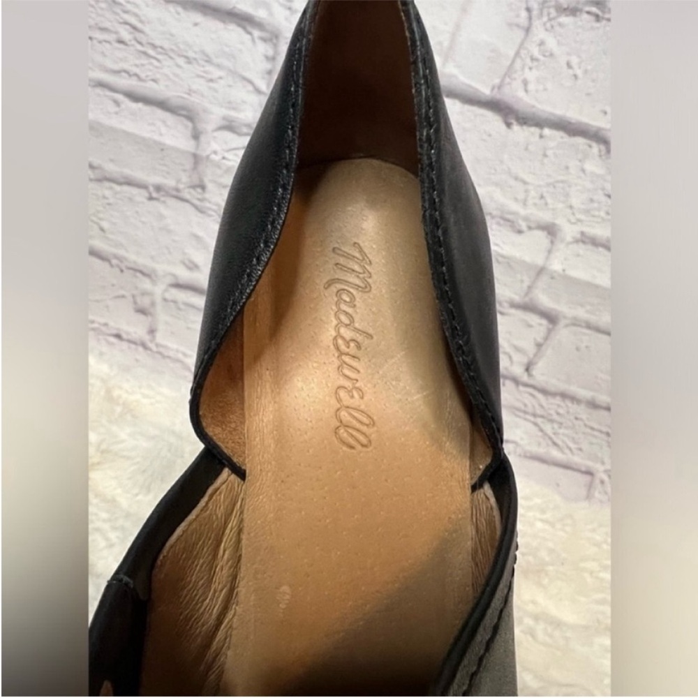 Madewell The Brady Black Leather Boho Lowcut Bootie, 9.5 - Picture 9 of 10